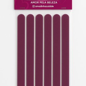 LIXA EXTRA BIG ROSA C/ 06 UNIDS AMADINHA