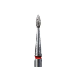 Broca Diamantada Staleks Pro – Chama Pinha – Vermelha – FA40R016-4