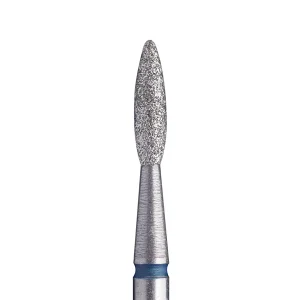 Broca Diamantada Staleks Pro, Tipo Chama 2,1mm x 8mm – AZUL- FA10B021/8K
