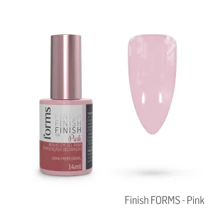 Gel Finish Pink TopCoat – Forms 14ml