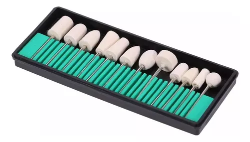 Kit De Brocas Polimento c/ 12 Peças