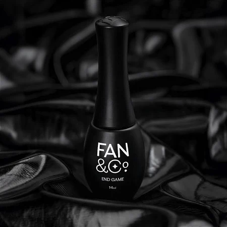 Esmalte em Gel End Game Preto Fan&Co 14ml - Image 2