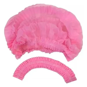 Touca Higiênica ROSA Higipratic – Pct 12 Unid