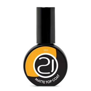 Top Coat Matte Premium 12ml – NAILS 21