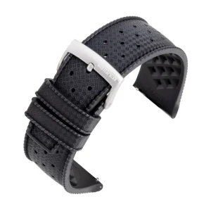 Tropical Rubber Black Watch Strap