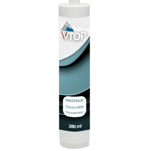 VTOP MASTIQUE JUNTAS POLIURETANO PRETO TUBO 280ML