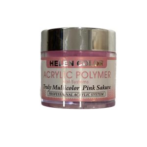 Pó Acrílico Acrylic Polymer Pink Sakura HELEN COLOR 28g