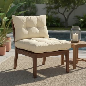 Almofada de jardim para cadeira de exterior