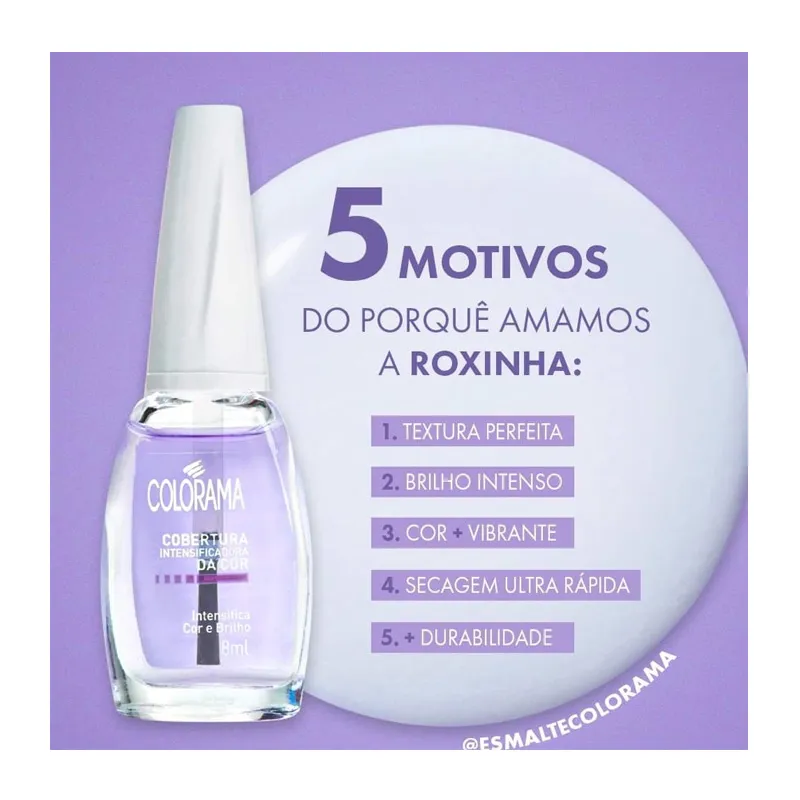 Esmalte Colorama Cobertura Intensificadora Da Cor 8ml - Image 3
