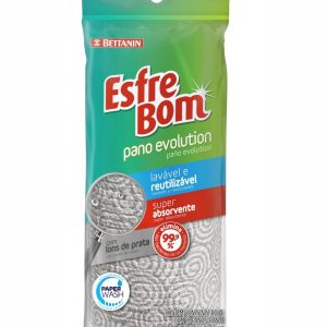 Pano Reutilizável Esfrebom Rolo 58 unidades