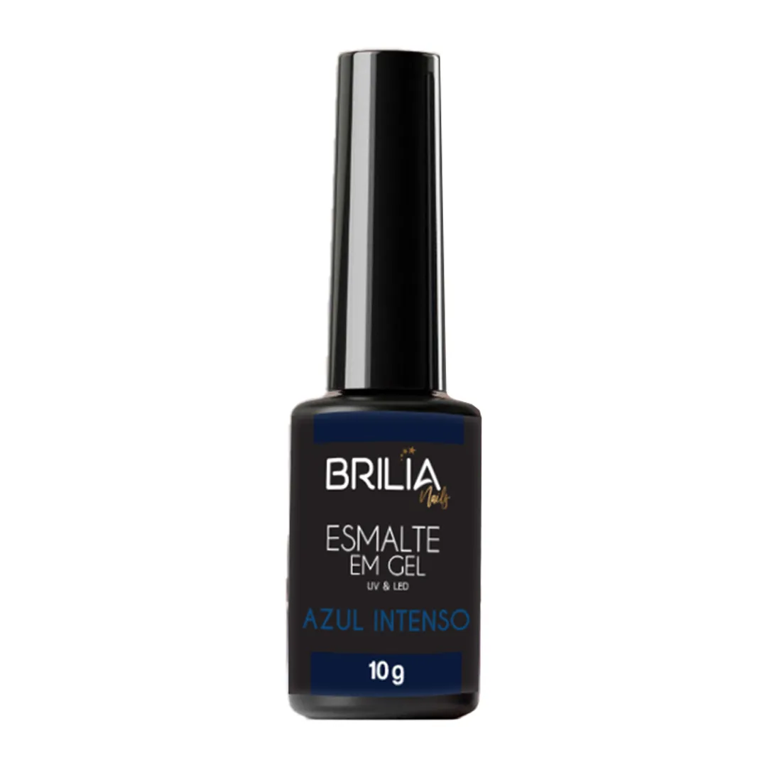 Esmalte em Gel Brilia Nails Azul Intenso 10g